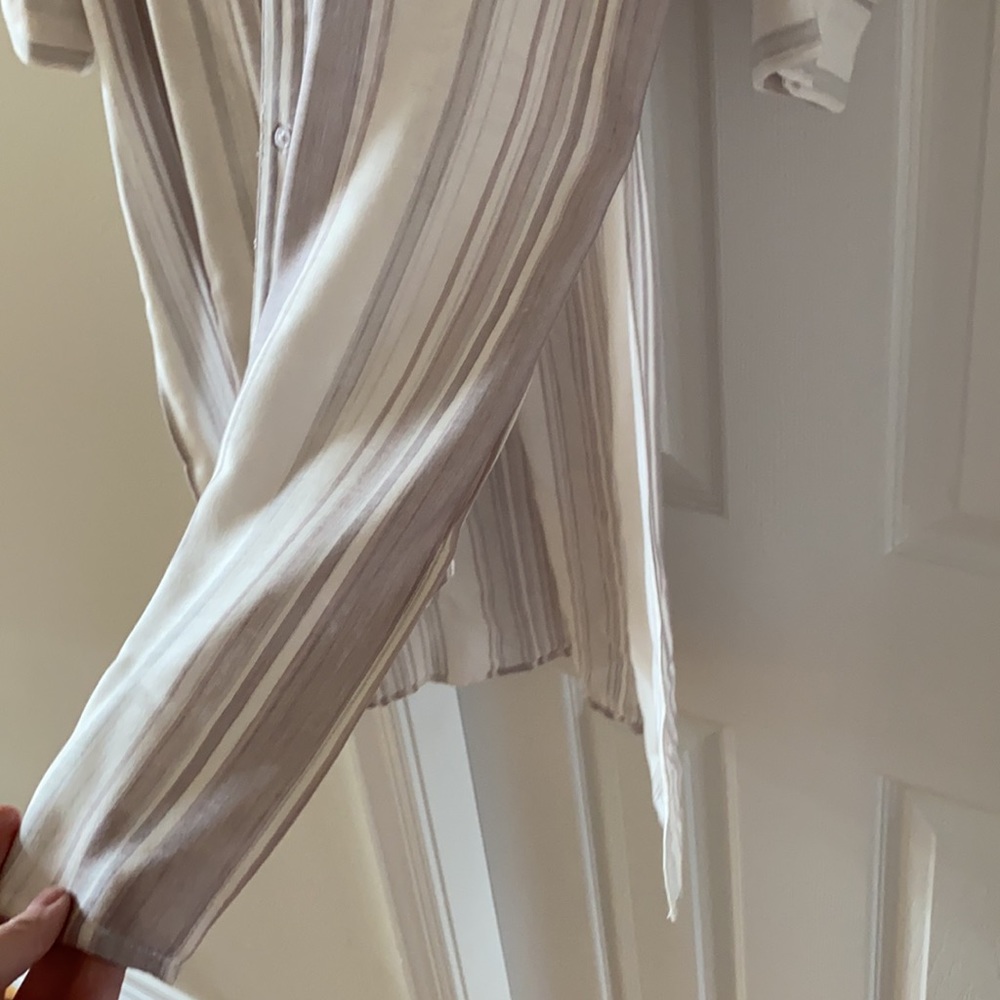 Jones New York Crossover Back Tunic Stonestripe - Picture 7 of 11